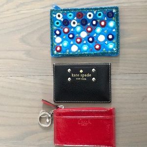 Credit card and coins wallet
